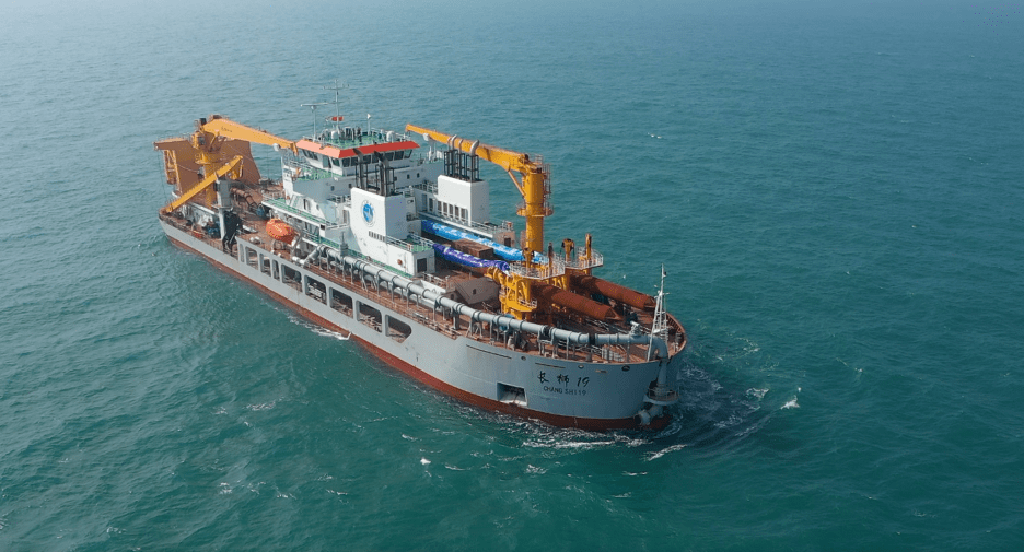 “长狮19”3500方/时绞吸船